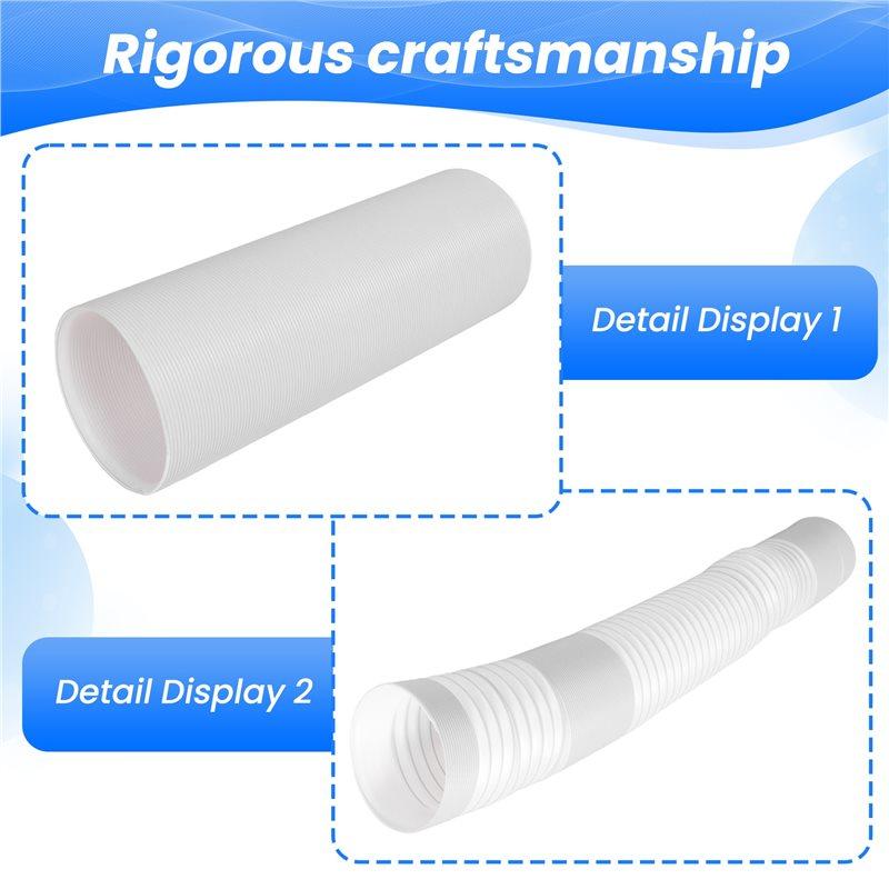Easy Use Exhaust Hose ,Exhaust Hose For Air Conditioning,PVC Hose, Air Conditioning Pipe, Ventilation Hose, Retractable 2 M