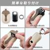 Genuine Leather Key Case for Cars Compatible with Soft to the No radio Smart Key Case [OFFCURVE] Toyota/Daihatsu - Raize/Rocky - Anti-slip,