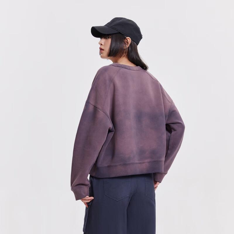 ONLY Women's Drop-Shoulder Loose Fit Letter Sweatshirt