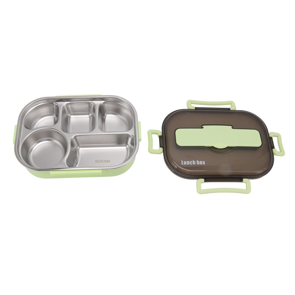 2000ml Compartment Lunch Box 5 Compartment Thermal Lunch Box Lunch Storage Container For Travel