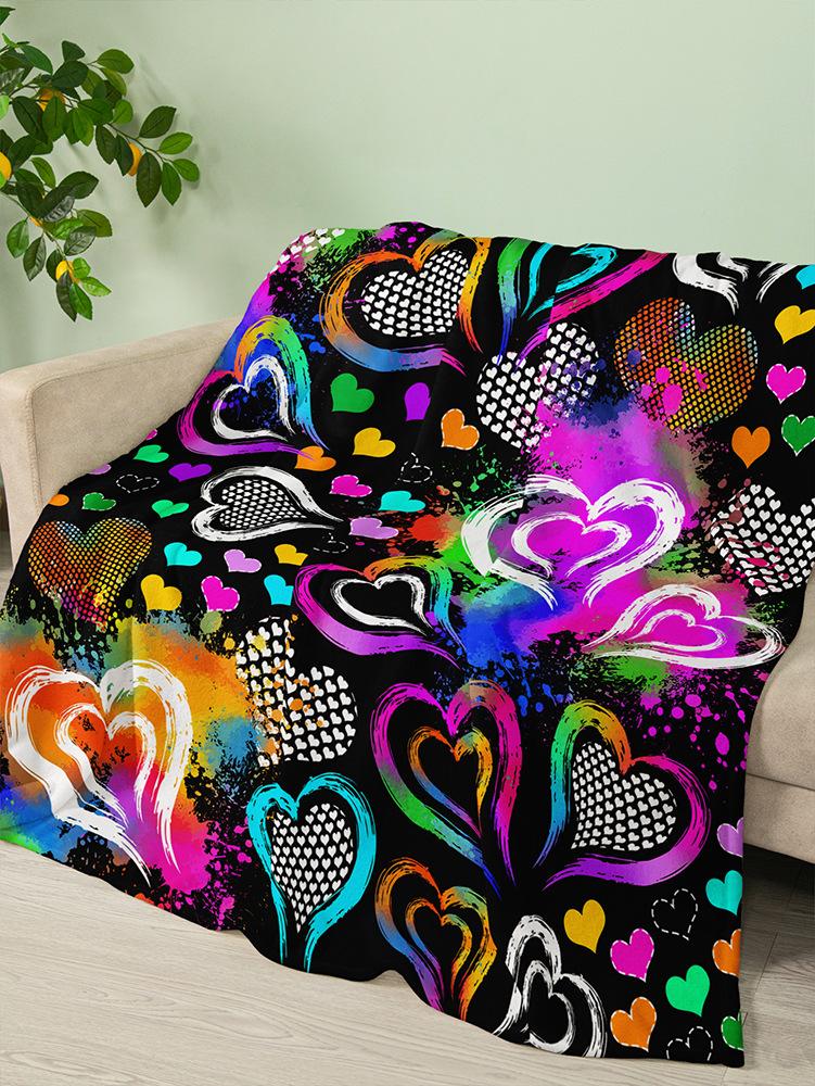 Flannel Blanket Magic Animal Mushroom Blanket Crystal Fleece Blanket Spring And Autumn