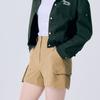 HENRY STUART Women'S Out-Pocket Shorts In Beige