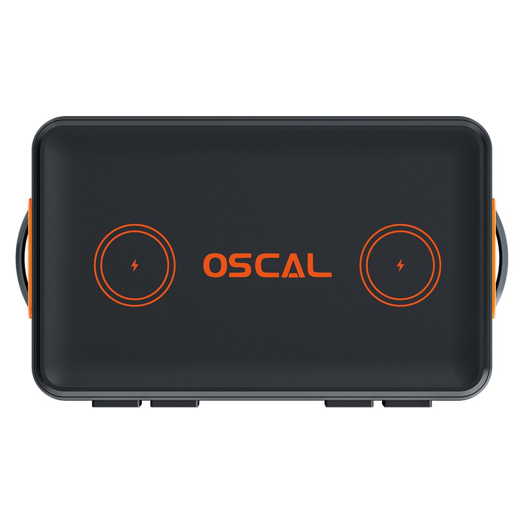 New Oscal Power Station 2400W Portable Dual Spakers Smart APP Control LiFePO Expandable Battery BT Speakers Power Max 2400PRO