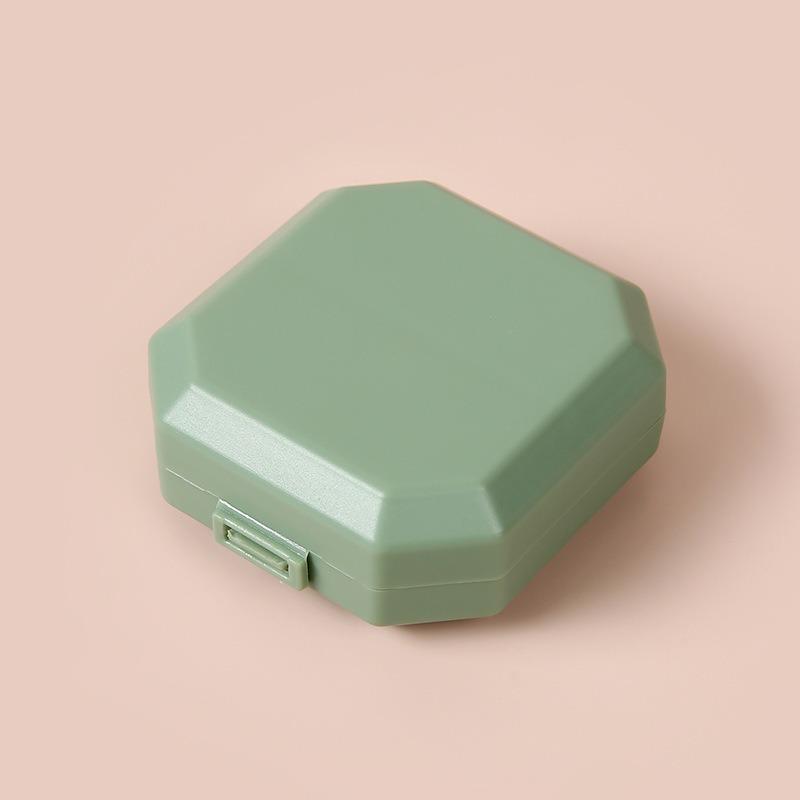 Mini Hot Portable Travel Daily 6 Grid Pill Cases Box Organizer Tablet Pills Storage Container for Medicine Vitamin Fish Oils
