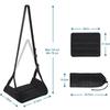 Portable Airplane Footrest Desk Foot Hammock Foot Hanger for Plane Travel Accessories