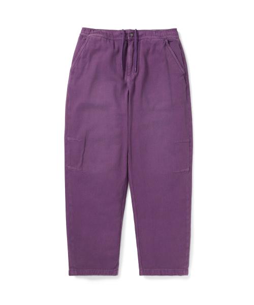 Thisisneverthat Overdyed Twill Pant Plum S