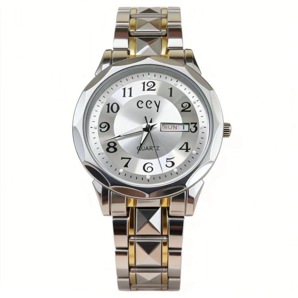Waterproof luminous new men's watch belt quartz watch
