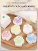 Cute Cat Paw Candle Pet Birthday Atmosphere Decoration Creative Home Fragrance Candle Festive Hand Gift Ornament Party Supply