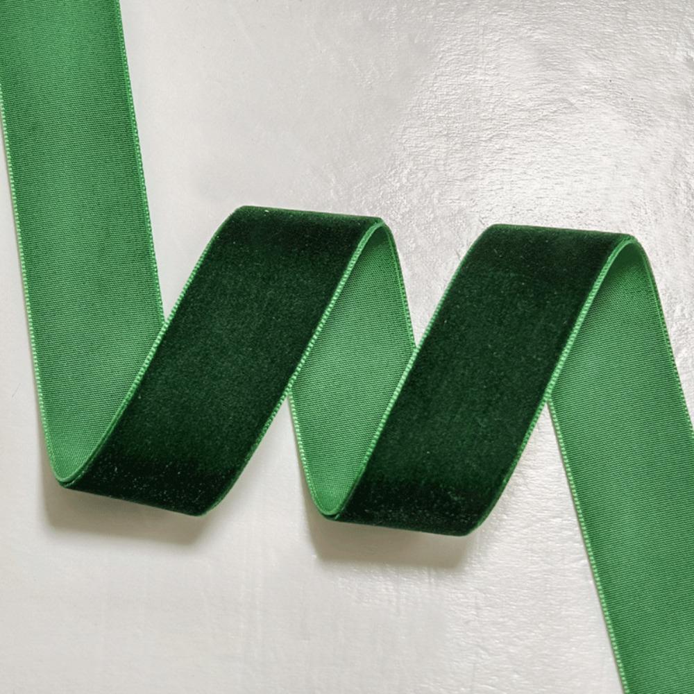 New 5 Yards Velvet Ribbon 6/10/15/20/25/40mm DIY Gift Wrapping Ribbon Single-Sided Handmade Velour Ribbons Bow Flower Bouquet