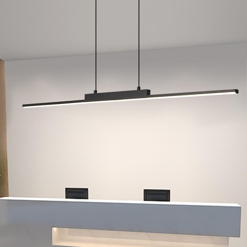 Lumini suspendate Restaurant Minimalist Birou Decor Sufragerie Candelabre Bar Lung Lămpi Bucătărie Lumini LED Nordice Moderne