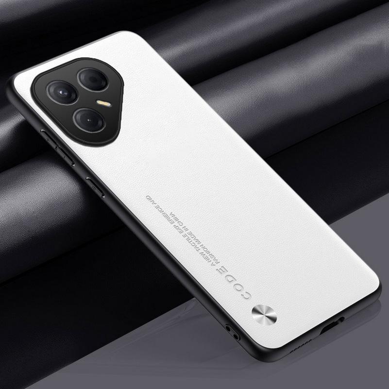 Case for POVA 7 4G Plain PU Leather Case for Tecno POVA 7 Pro Ultra NEO 6 Silicone Matte Bumper Soft Frame Shockproof Cover