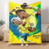 Prince Soccer printed flannel breathable and warm blanket, a stylish home gift, suitable for home, office and bedspread use. 15a166