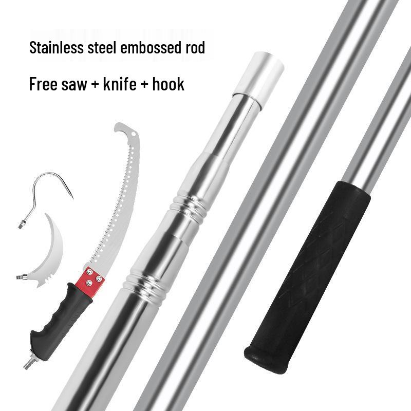 Telescopic Tree Pruner: Extendable Pole Saw for High Branch Cutting and Pruning