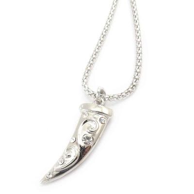 [J8494] - White 'Elixir' Designer Necklace