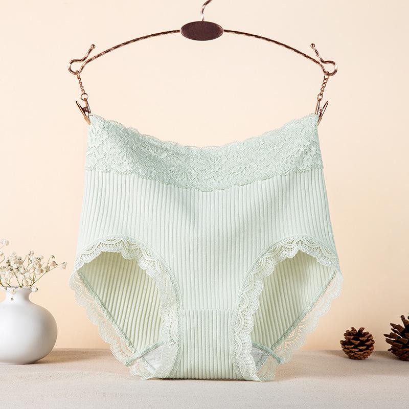 Sexy Lace Panties High Waist Women's Cotton Panties Breathable Comfortable Panties