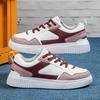 White Shoes Fashion Board Shoes for Women Fashion Casual Walking Shoes Men Leisure Sneakers PU Leather Trainers Waterproof