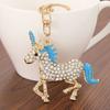 Keychain Pendant 2026 Year of Horse Mascot Good Luck Charm Key Chain Bags Backpacks Car Decoration Chinese New Year Gift