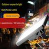 LED Night Market Stall Light: Strong, Waterproof, Large Capacity Flying Saucer for Outdoor Camping & Construction.
