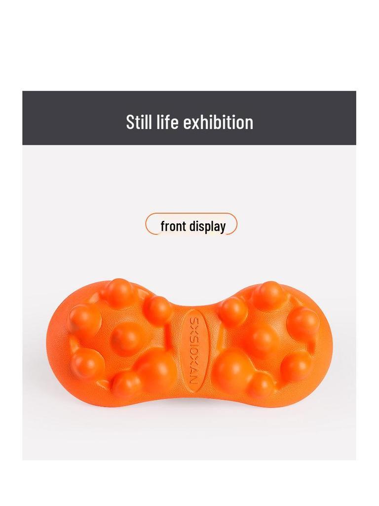 Dual-Use Lumbar & Neck Massager Cushion with Acupressure Tapping