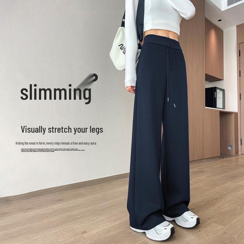 Women's Wide-Waist Design Wide Leg Air Pants