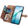 Wallet Case for Edge 70 Fusion+ 5G - Leather/PU, Brown, With Lanyard
