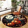 Halloween Pumpkin Patch: Spooky Fun for All Ages!Round Non-Slip Chair Mat Chair Carpet for Office Rugs for Office Decor Gift For Valentine's Day Mothe