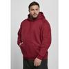 Sweatshirt à capuche - URBAN CLASSICS - Grandes tailles - Bordeaux - Manches longues - Mixte