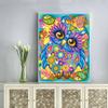 5d Diamond Painting New Owl Cartoon Full Square/round Embroidery Colorful Bird Animal Mosaic Home Decor