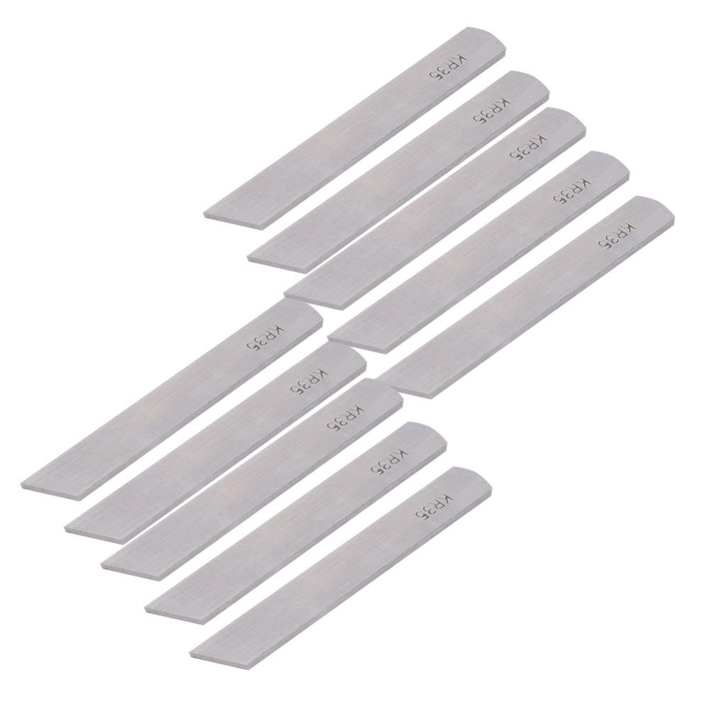 

10pcs Steel Sewing Machine Lower Cutter Blade Durable Easy to Install Steel Replacement Kits for SiRUBA737, 747, 757