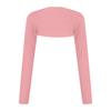 Ladies Solid Color Raglan Long Sleeve Shawl