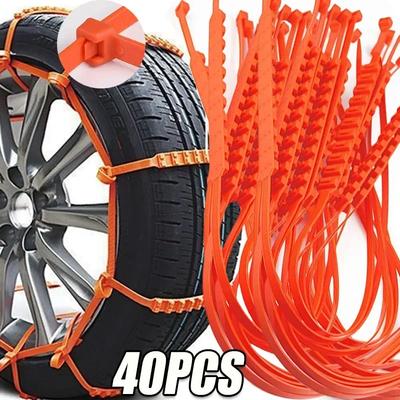 Anti-Skid Snow Chains for Car Motorcycles Winter and Bad Terrain Wheels Anti-slip Emergency Universal Lockout Artifact Amagi