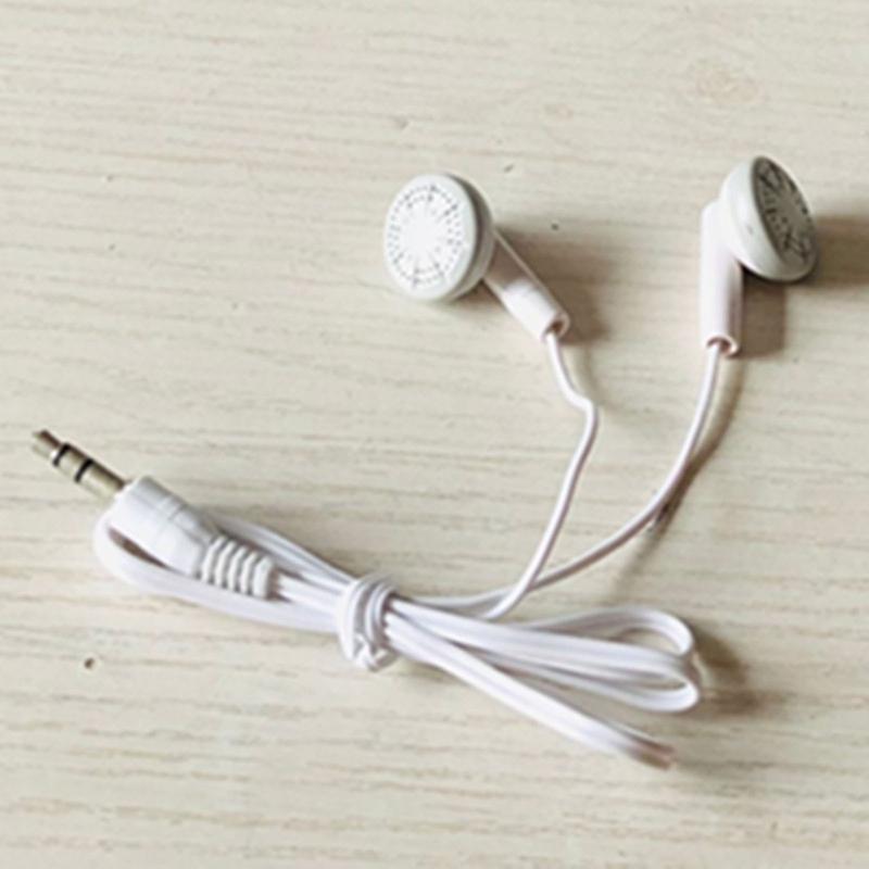 Universal 3.5mm Corded Earbud For Smartphones Tablets Laptops Tangles Resistant Design for Various Mobile Devices