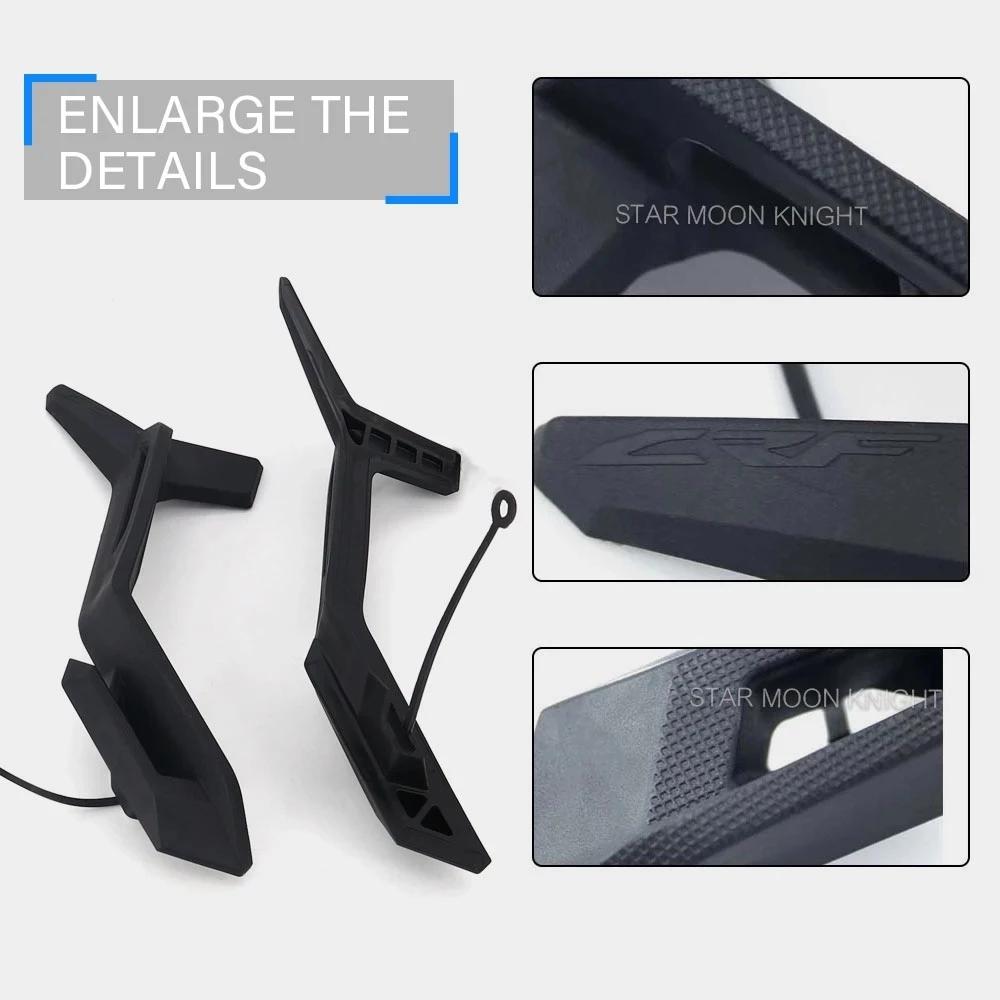 Nové příslušenství pro motocykly Deflektory Sada deflektorů pro nízký vítr Guma pro Honda CRF 1100 L CRF1100L Twin 2022