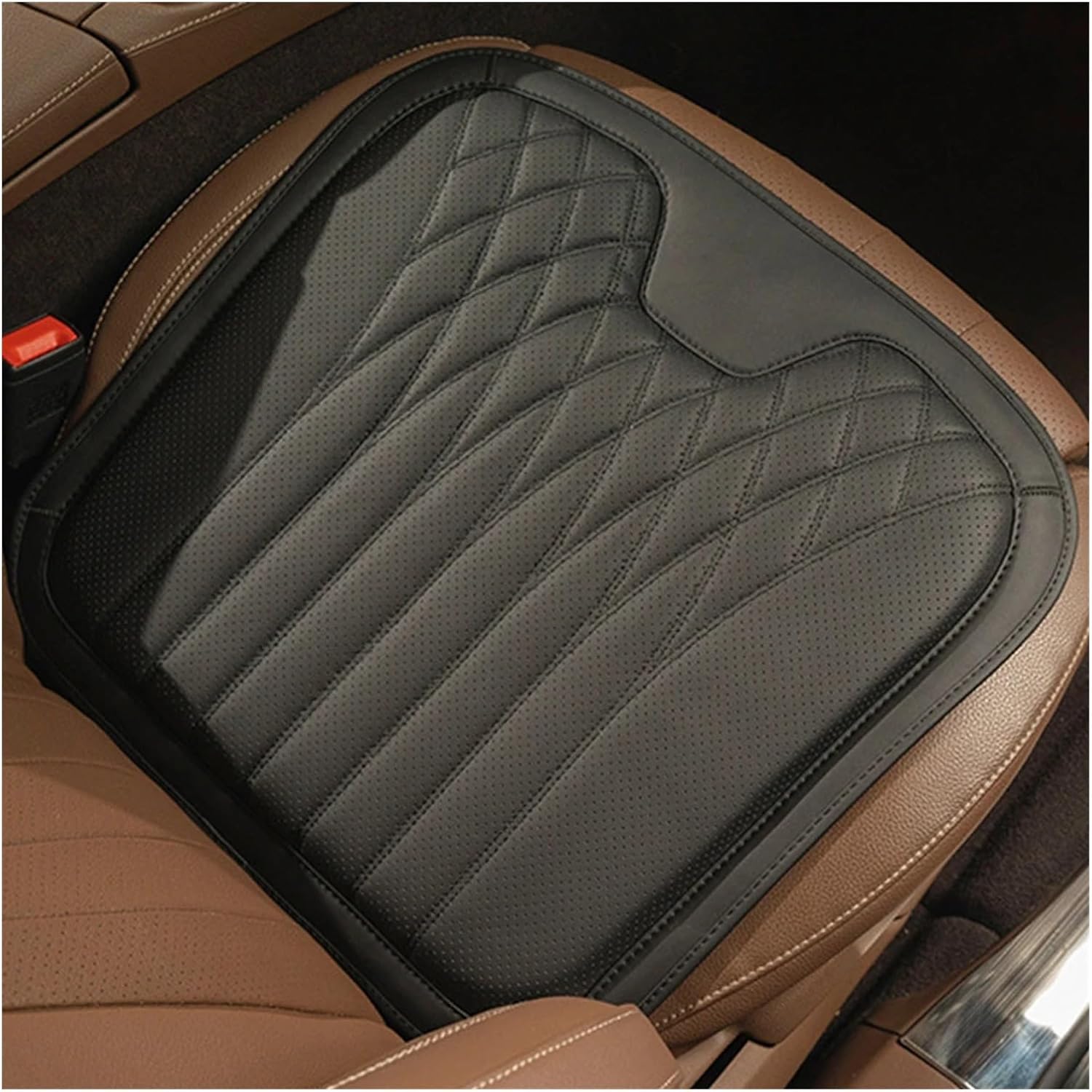 

Car Seat Cushion for BMW All Model I3 I4 I8 X1 X2 X3 X4 X5 X5M X6 X7 Z4 Car Lumbar Support Pillow Auto Seat Waist Back Cushion (Color : Black A) Black B
