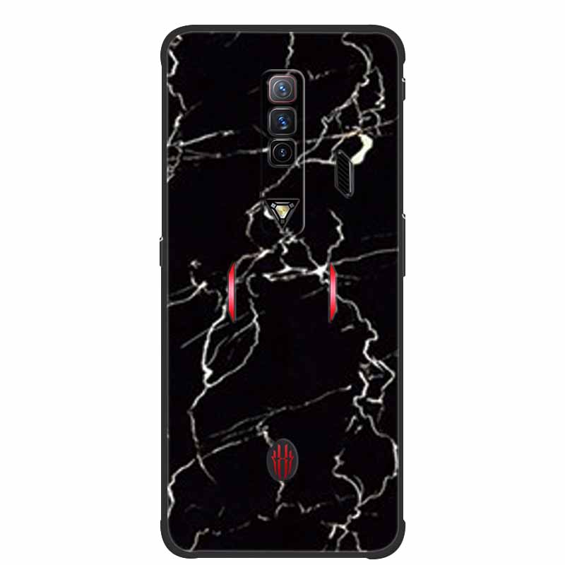 For ZTE Nubia Red Magic 7 Cases 7Pro Fashion Soft TPU Silicone Back Cover For Redmagic 7 Pro Phone Cases Shockproof Fundas 2022