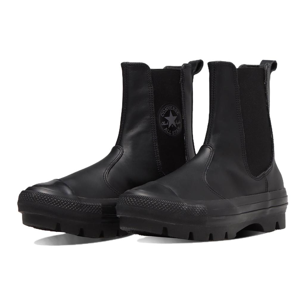 Converse All Star Leather Sg Chunk Shin-Hi High-Top Sports Casual Shoes Unisex Sneakers Black 31308030