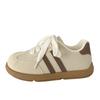 Round head board shoes women's autumn new versatile niche student sports little white shoes