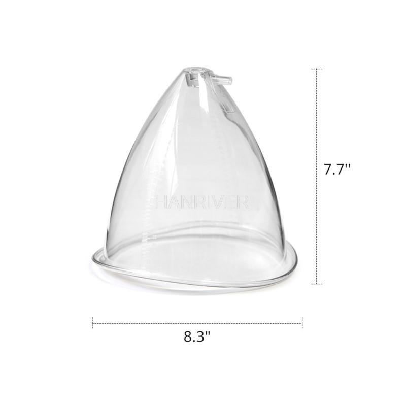 Large Size Breast Enlargement Pump Buttock Cupping Machine Vacuum Suction Cup Therapy Instrument Cupping Accessories Cup