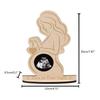 Expectant Mother Gift Wooden Picture Frame for Baby Ultrasound Photos Love in the Belly Unique Pregnant Mum Gift