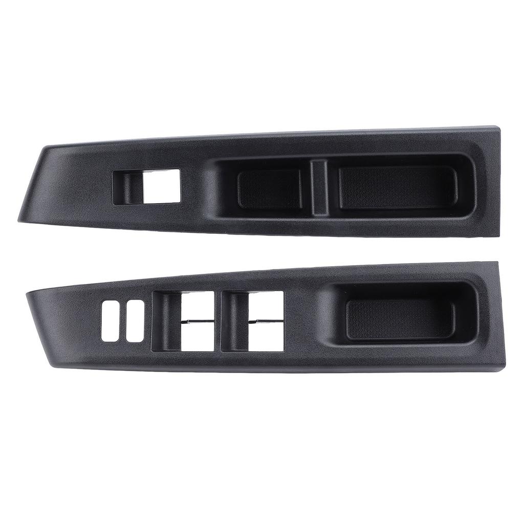 Front Armrest Upper Panel Right Hand Drive Side Ergonomic Door Window Switch Bezel Cover for Yaris Vitz Door Window Switch Bezel