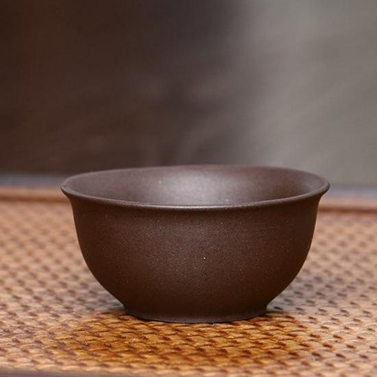 Chaozhou Gongfu Raw Clay Small Tea Cup - Yixing Zisha Brewing Cup 35ml