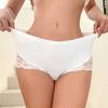 6 Pairs of Women's Spring and Summer Sexy Lace Breathable Non  Trace Skin Friendly Briefs