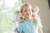 Huggable Stuffed Animal Lion Slap Bracelet Huggers Toy Gift