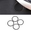For BMW 3 Series F30 3GT F34 2013 2014 2015 2016 2017 2018 4pcs Carbon Fiber Door Speaker Ring Loudspeaker Protective Trim