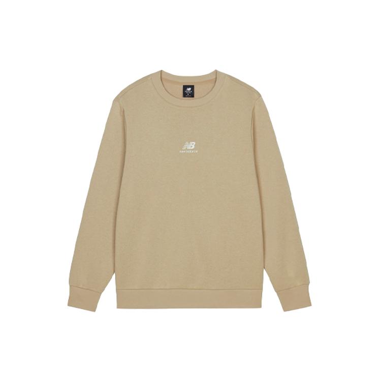 Толстовки New Balance Мужские Хаки С круглым вырезом Умеренный Обычный AMT13343-HNA XXL