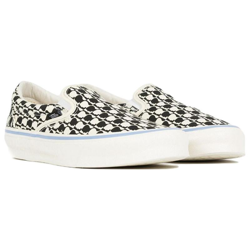 Vans Brain Dead X Vans Og Classic Slip On Lx 'Black White Checkerboard' Vans VN0A45JKBA2