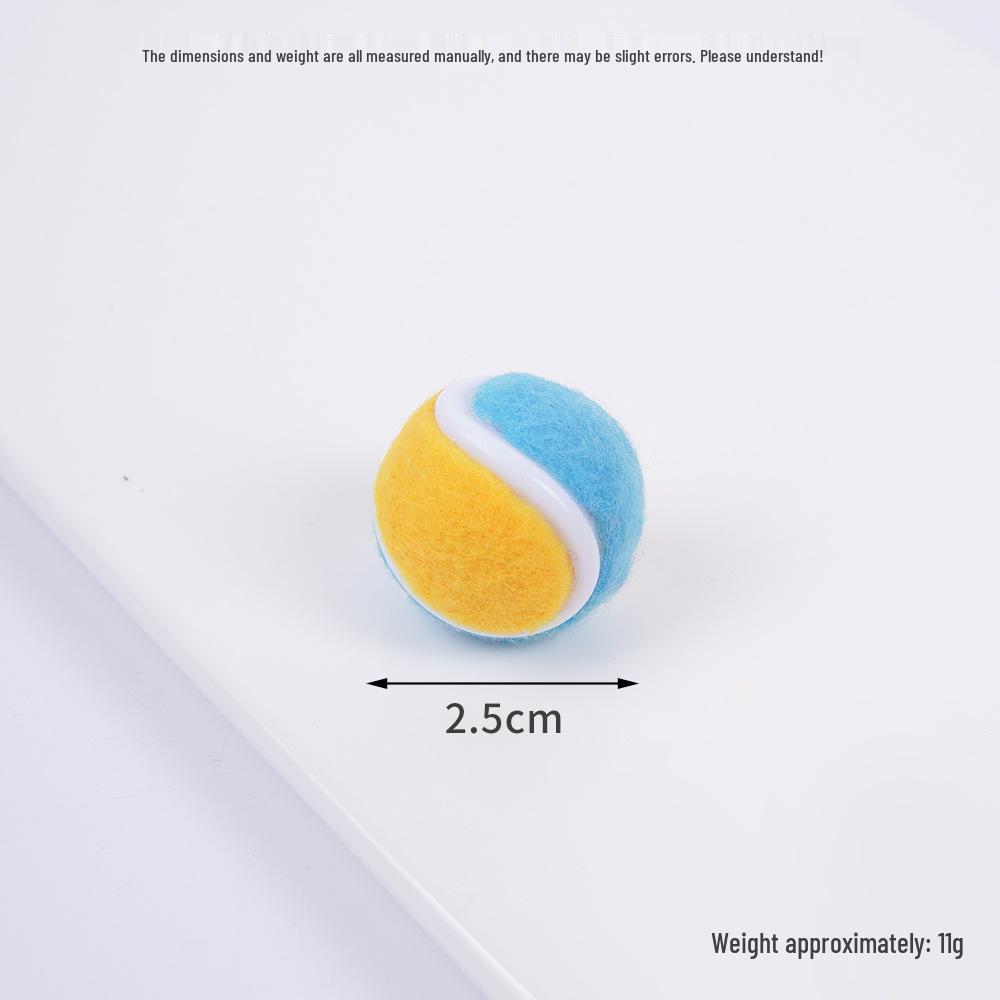 2cm Mini Tennis Ball Toy Keyring Backpack Pendant & Earrings Souvenir