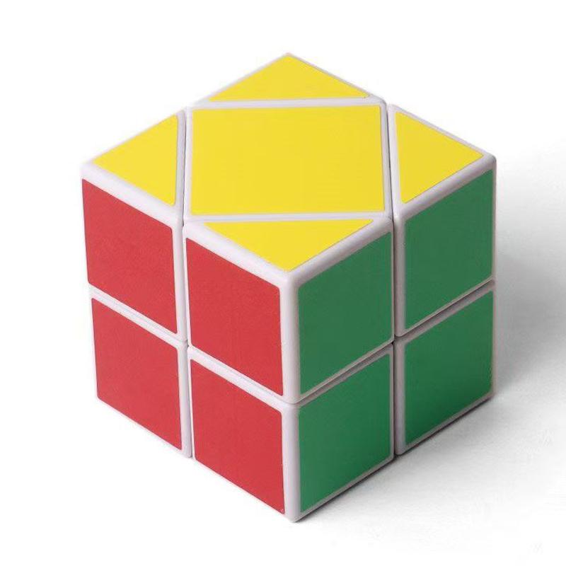 Toys Speed Educational Domino Skewb Cubes 2x2x2 Sensory Quiet Fidget for Autism ADHD Anxiety Teens Gifts Kids Boys Girls