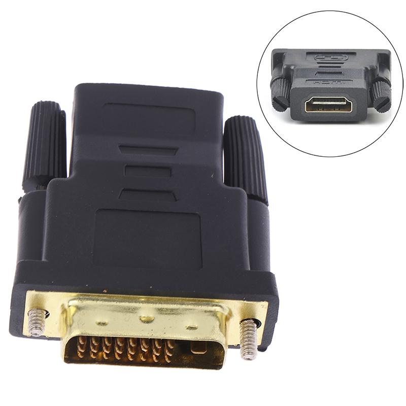 Hdmi Female To Female Vga 24+1Pin Dvi Male Hdmi Male Adapter Connector Hdtv