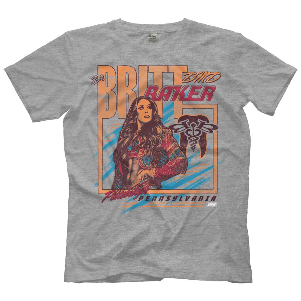 Britt Baker Retro AEW Official TShirt Unisex T-Shirt XXL